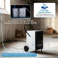 Déshumidificateur Électrique Déshumidificateur d'Air avec 2 Vitesses - vue 6