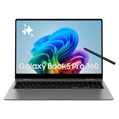 Galaxy Book5 Pro 360 écran tactile 16'' 120Hz Copilot+PC Intel® Core™ Ultra 7 16 Go RAM 512 Go SSD Anthracite