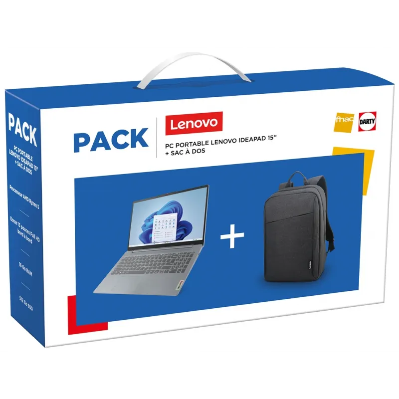 Pack IdeaPad Slim 3 15AMN8 15,6