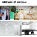Deshumidificateur 2 En 1 Et Purificateur D Air Avec Ioniseur 20l Par Jour 4 Modes Et Fonction Air Swing - vue 3