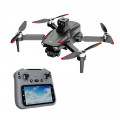Drone 5G/4G double Caméra + télécommande écran 4,5 + piste - vue 2