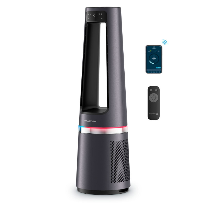 Eclipse 3-en-1 Connect, Purificateur Chauffage Ventilateur, Puissant, 32dB