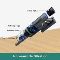 Essentielb Aspirateur balai EVCSK500 Easy tech zero dust - vue 2