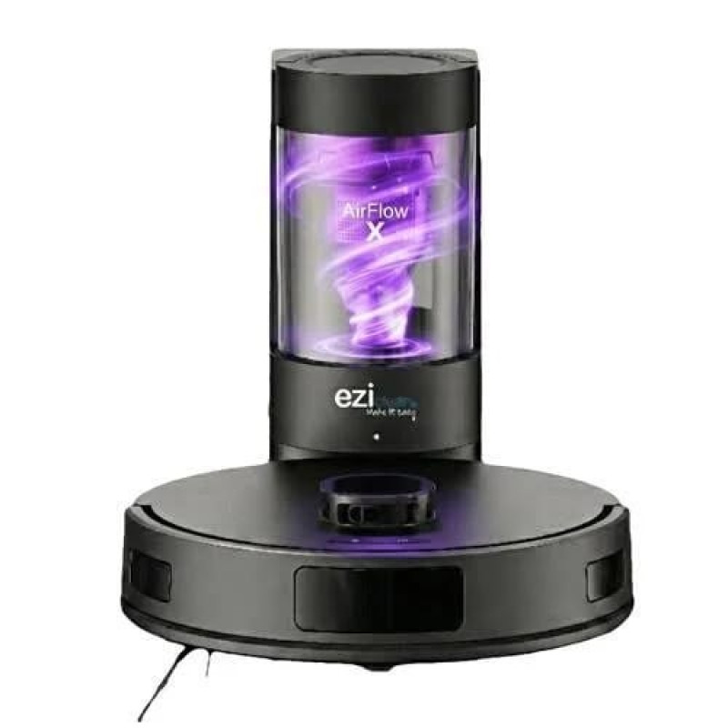 Eziclean Aspirateur Robot laveur connecté airflowx