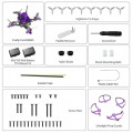 Flywoo 32.4g Flywoo Firefly16 / Firefly18 1S Nano Baby V3 HDZero Tiny Ultralight RC FPV Racing Drone BNF avec système GOKU F405 HD 1S 5A ELRS AIO - vue 7