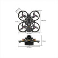 Flywoo Drone de course FPV RC Flywoo FlyLens 75 O4 / O4 PRO 2S Whoop BNF avec système numérique HD GOKU F405 FC - vue 4