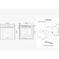 Four Pyrolyse Samsung NV7B4450VAK - vue 4