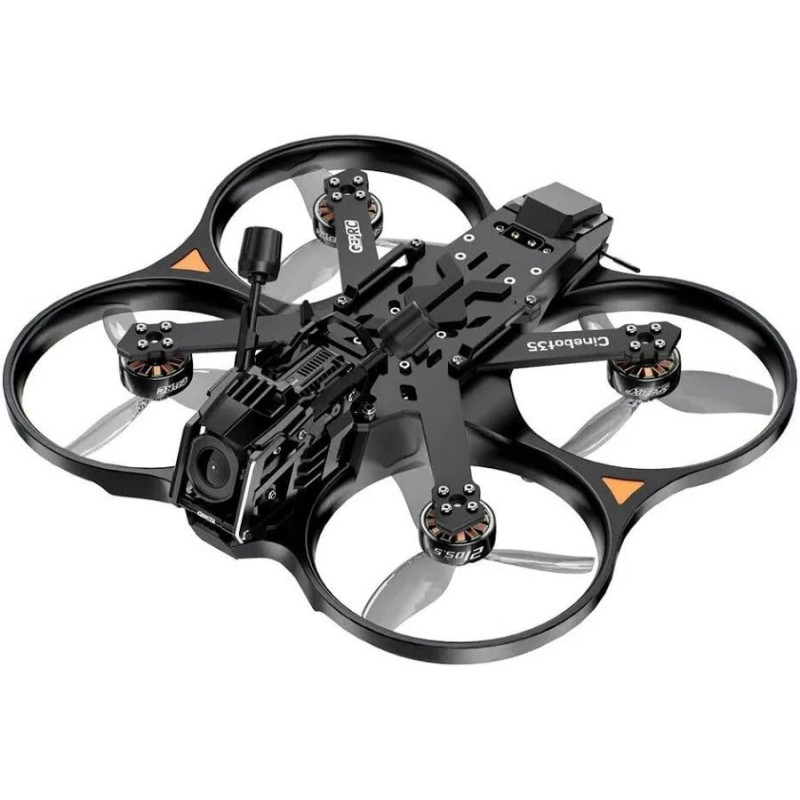 GEPRC GEPRC Cinebot35 HD O4 Pro 167 mm 3,5 pouces quadricoptère Whoop drones de course FPV PNP BNF avec TAKER H743 FC 2105,5 moteurs 2450KV