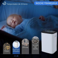 HOMCOM Déshumidificateur électrique Réservoir d'eau de 6 litres 20L/jour Déshumidificateur d'air silencieux avec 3 modes 2 vitesses Affichage LED - vue 7