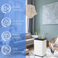 HOMCOM Déshumidificateur électrique Réservoir d'eau de 6 litres 20L/jour Déshumidificateur d'air silencieux avec 3 modes 2 vitesses Affichage LED - vue 8