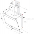 Hotte décorative Whirlpool AKR62FLTK - vue 7