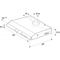 Hotte Whirlpool WCN65FLX - vue 5