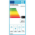 Hotte Whirlpool WCN65FLX - vue 6