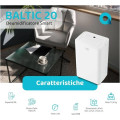 Irradio Déshumidificateur portable avec télécommande, mode séchage et fonction dégivrage automatique, Déshumidificateur, Blanc - vue 4