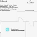 Klarstein AireLux Smart purificateur et humidificateur d'air 2 en 1 - vue 5