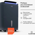 Klarstein DryFy Connect 40 Déshumidificateur Wifi à compression 40 l/j 35-45 m² - vue 3