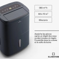 Klarstein DryFy Connect 40 Déshumidificateur Wifi à compression 40 l/j 35-45 m² - vue 6