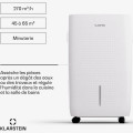 Klarstein DryFy Connect 60 Déshumidificateur d'air WiFi à compression 60 l/j 45-65 m² - vue 2