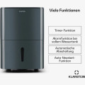 Klarstein DryFy20 Déshumidificateur 420 W 20 l/j 230 m³/h 40-50 m² DrySelect 45 dB antharcite - vue 4