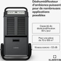 Klarstein DuraDry 50 L Déshumidificateur 50 L/jour - vue 2