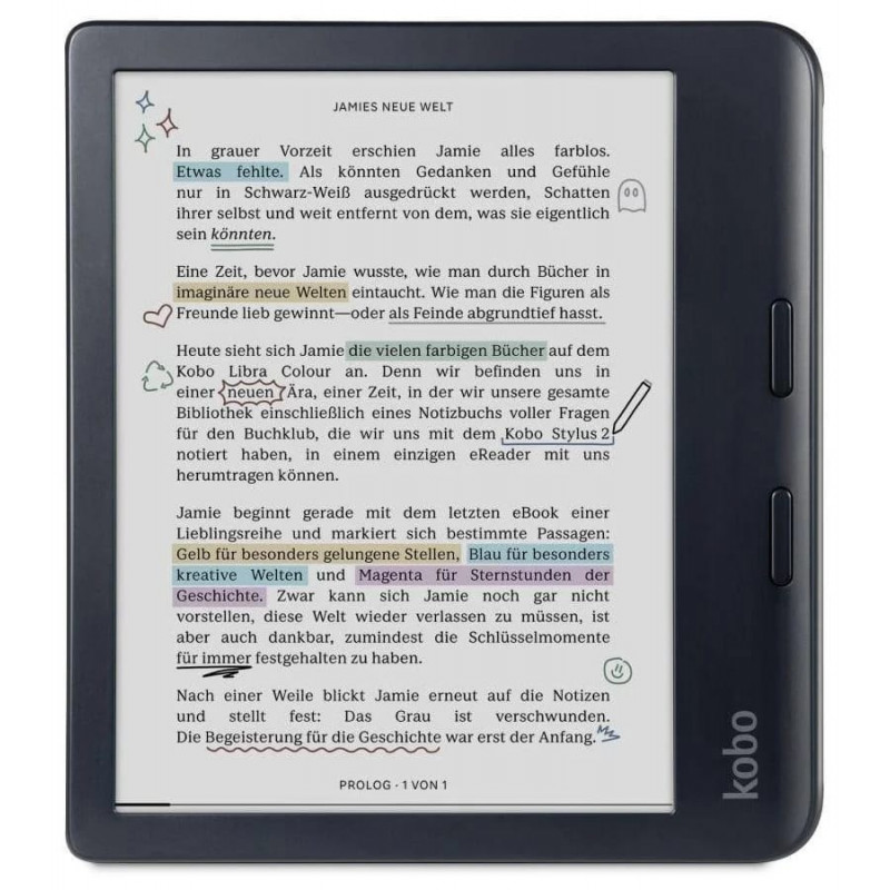 Kobo Liseuse eBook Libra Colour