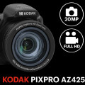 Kodak Pixpro Az425 Appareil Photo Bridge 20 Mp Avec Zoom Optique 42x + Étui de Protection – Vidéo Full Hd 1080p - vue 2