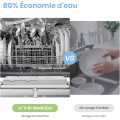 Lave Vaisselle Pose Libre Comfee Cdwtt602ewd L55cm 47db 6 Couverts 6 Programmes Affichage Led Blanc Classe D - vue 4