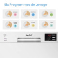Lave Vaisselle Pose Libre Comfee Cdwtt602ewd L55cm 47db 6 Couverts 6 Programmes Affichage Led Blanc Classe D - vue 5