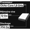Logicom Smartphone Cosmo M2 Pro 256go - vue 5