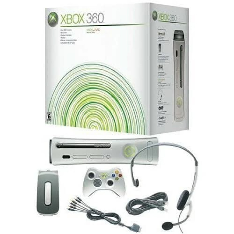 Microsoft Xbox 360 Premium - Console de jeux - Full HD, 1080i, HD, 480p - 20 Go HDD
