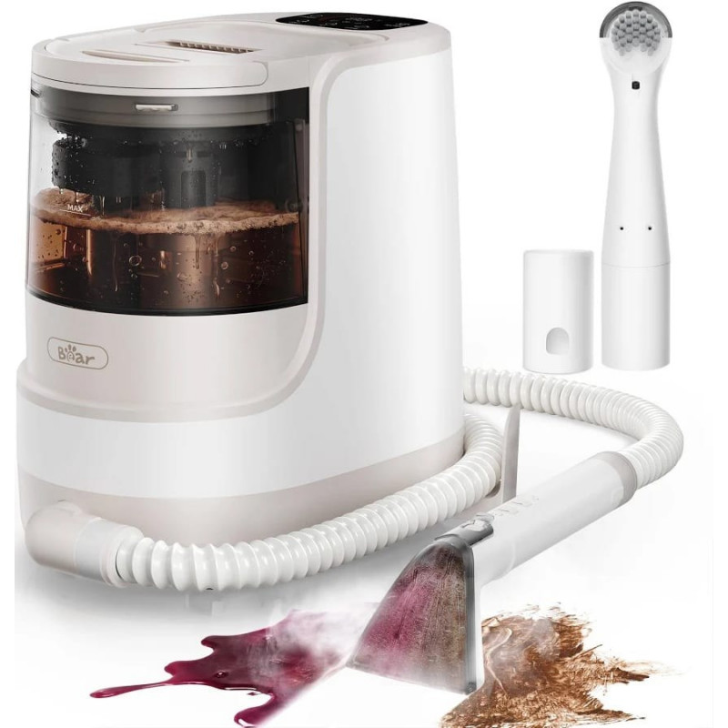 Nettoyeur Vapeur Bear,fonction Vapeur et aspiration 2 en 1