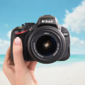 Nikon D5100 - Appareil photo numérique - Reflex - 16.2 MP - APS-C - 1080p - 3x zoom optique objectif AF-S VR DX 18-55 mm - vue 3