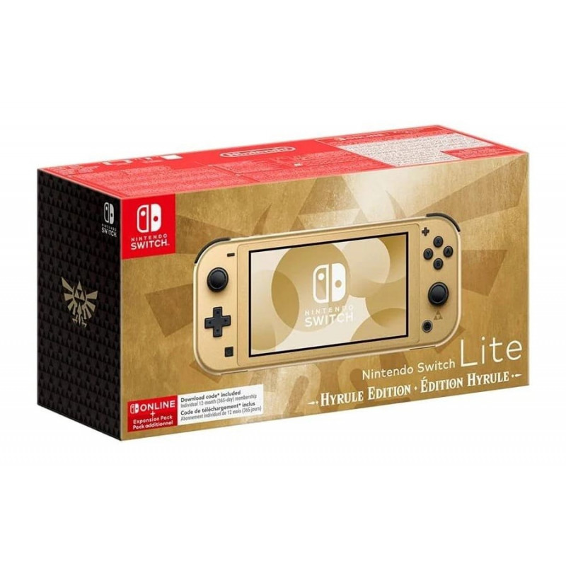 Nintendo Switch Lite hyrule edition + 12 mois de NSO 10013780
