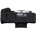 Pack Appareil photo hybride Canon EOS R50 Noir + RF-S 18-45mm f/4.5-6.3 IS STM + RF-S 55-210mm f/5-7.1 IS STM + - vue 3