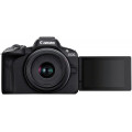 Pack Appareil photo hybride Canon EOS R50 Noir + RF-S 18-45mm f/4.5-6.3 IS STM + RF-S 55-210mm f/5-7.1 IS STM + - vue 8