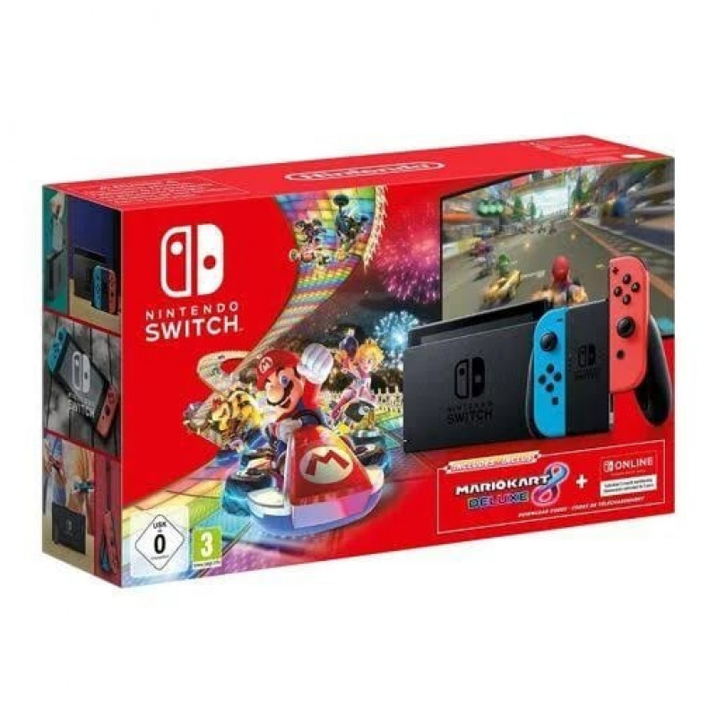 Pack Nintendo Switch + Mario Kart 8 Deluxe
