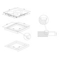 Plaque induction Rosieres RCID363CD/E1 - vue 3