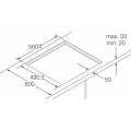 Plaque induction Samsung NZ64T3706A1 - vue 8