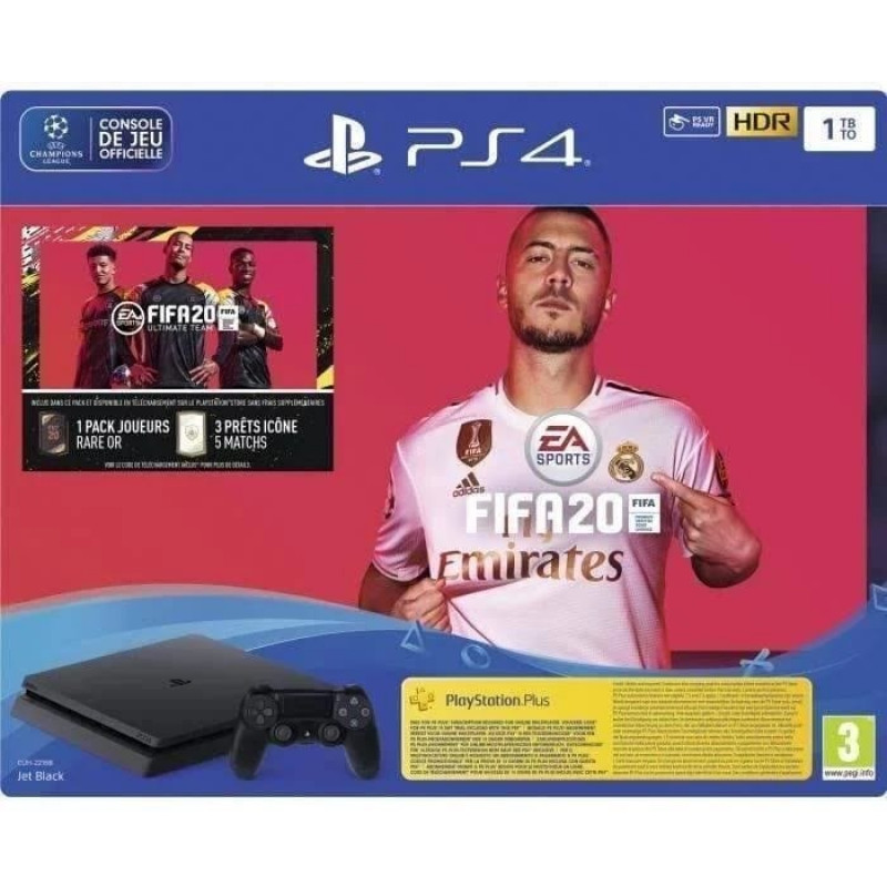 PlayStation 4 Slim 1TB + FIFA 20
