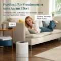 Purificateur d'Air HEPA Intelligent contre Allergie Pollen & Graminée Purifier jusqu'à 50m2 - vue 6