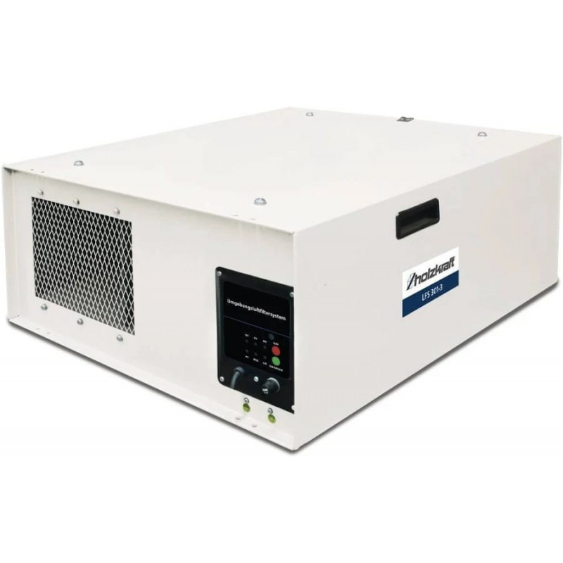 Purificateur d'air Système de filtration d'air avec télécommande 1675m³/h 0,3kW 230V Holzkraft LFS301-3