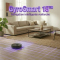 Robot aspirateur laveur GYROSMART connecté avec base de vidage Eziclean CyberFlow X - vue 5
