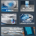 Rowenta X-plorer Série 380+ Aspirateur Robot Blanc - vue 7