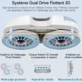 S7 Robot Nettoyeur de Vitres 5500Pa Robot Laveur de Vitre avec Gicler l'eau Automatique - vue 2
