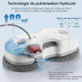S7 Robot Nettoyeur de Vitres 5500Pa Robot Laveur de Vitre avec Gicler l'eau Automatique - vue 4