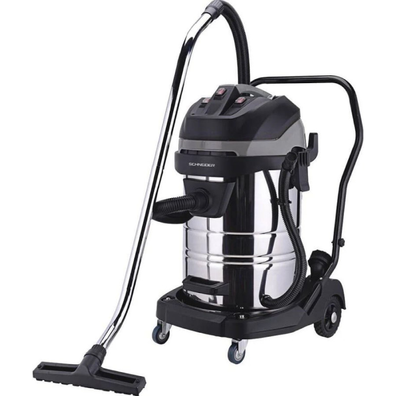 SCHNEIDER Aspirateur eau et poussière 80L