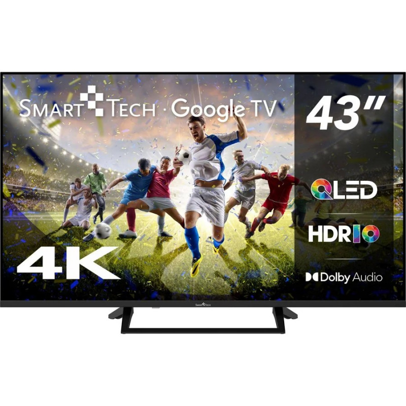 SMART TECH Téléviseur QLED 4K UHD 43