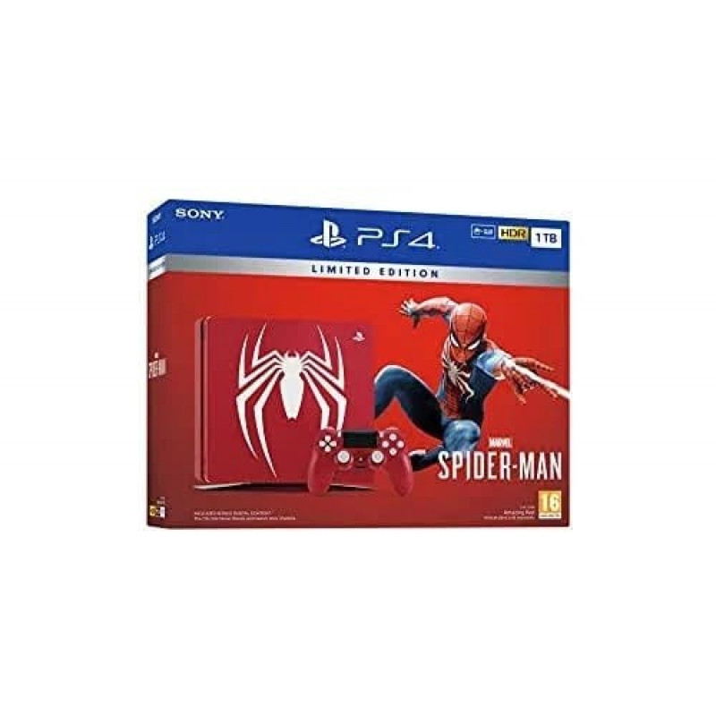 Sony Console PS4 Slim Rouge édition Limitée Marvel's Spider-Man