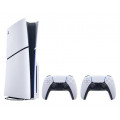 Sony PlayStation 5 BluRay + 2 Controller - vue 3