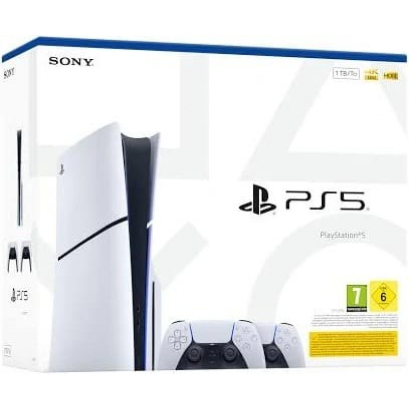 Sony PlayStation 5 Bundle + 2 Controller